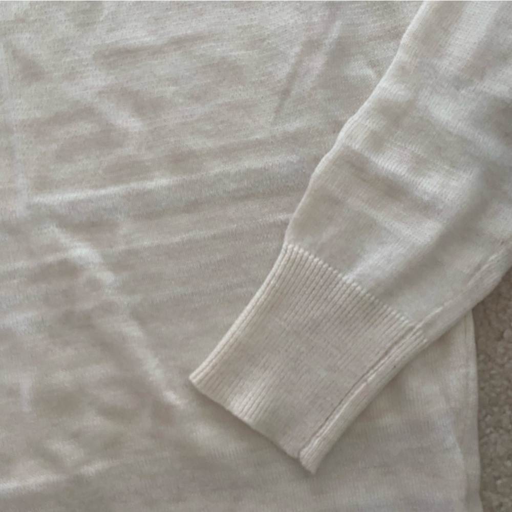 Heartloom Asymmetrical Ivory Sweater - Picture 5 of 5